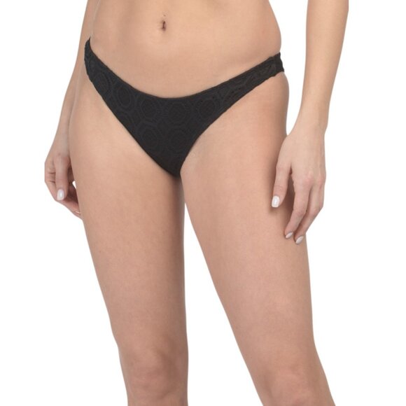 DIPPIN DAISY Black Made In Usa Nocturnal Bikini Bottoms - Picture 1 of 2